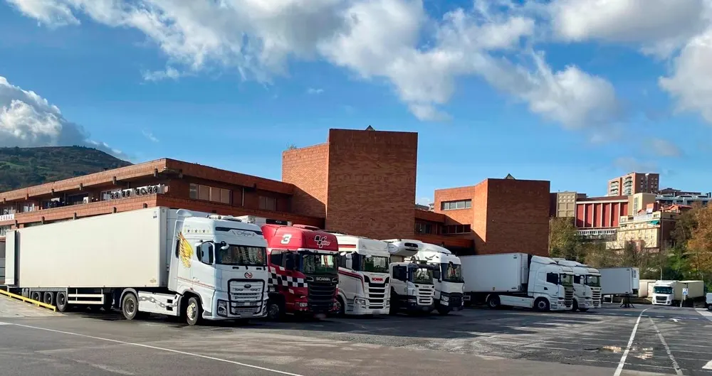 Empresa de transporte de alimentos congelados